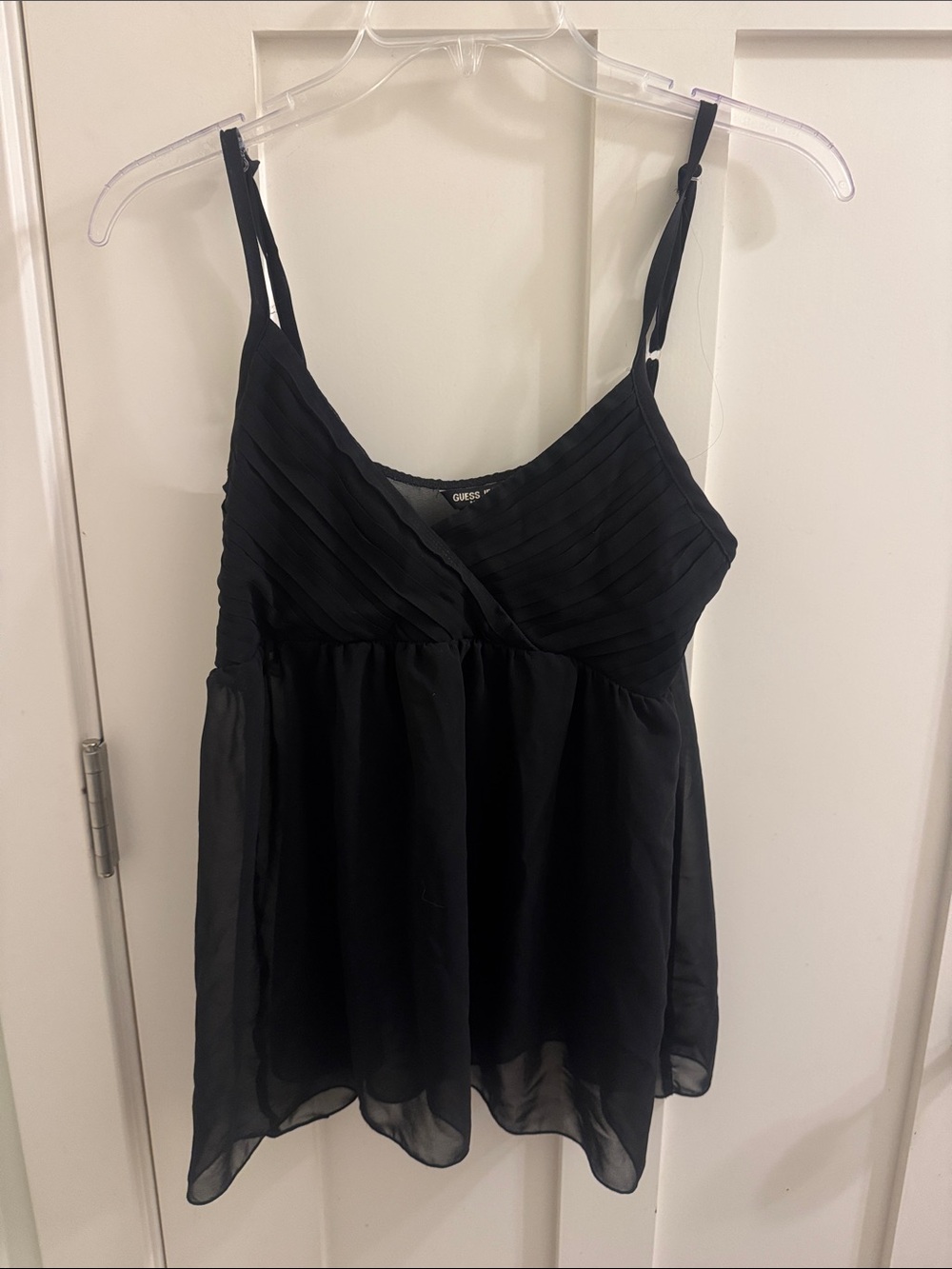 Guess Jeans Baby Doll See-Through Top size S fit